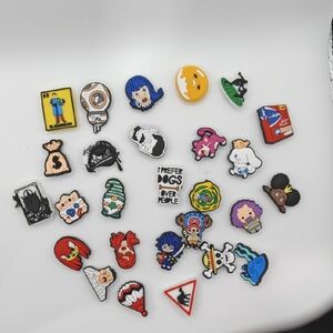 Colorful Cartoon Shoe Charms Set